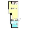 パフィオビル 1Rの間取り