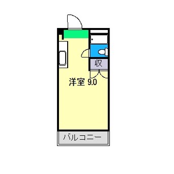 間取図 コーポ曙