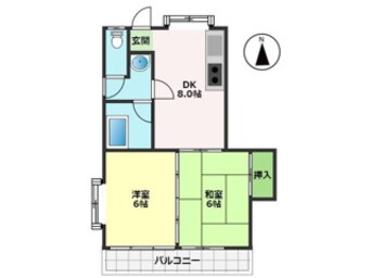 間取図 マンション第一五台山