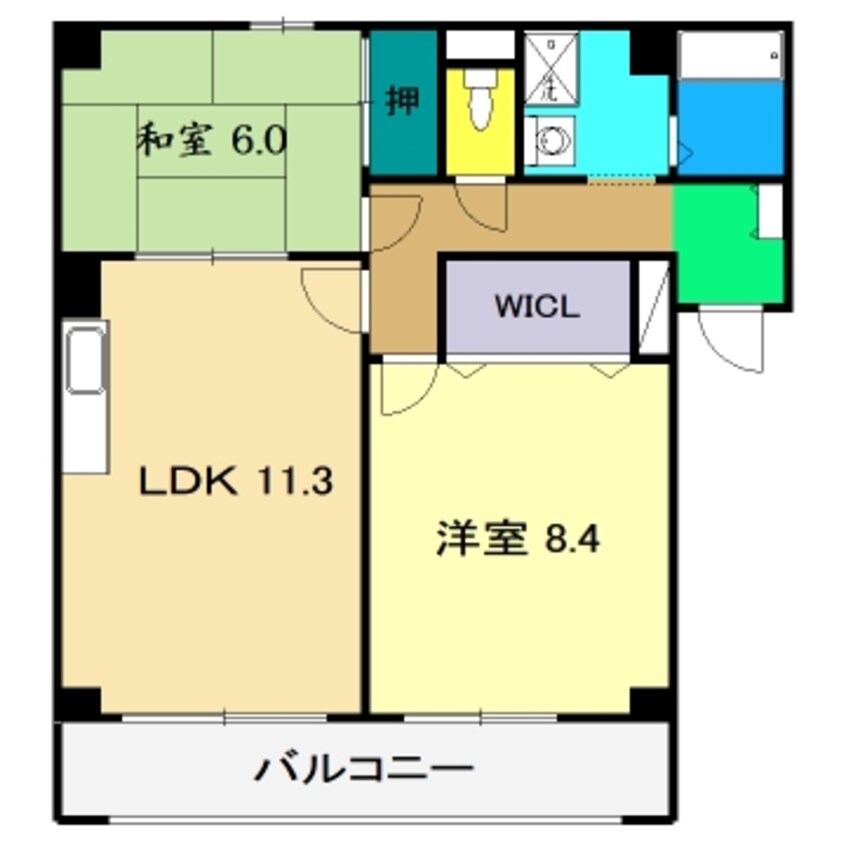 間取図 フィネス高須