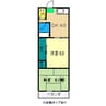コーポふゆみ 2DKの間取り