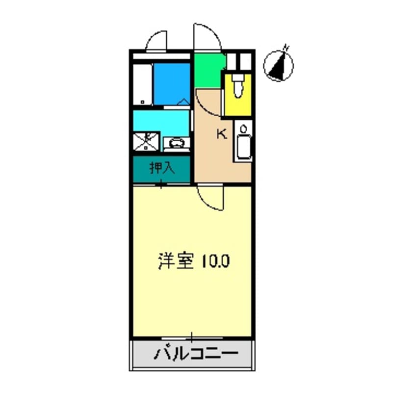 間取図 カレッジヒルズ