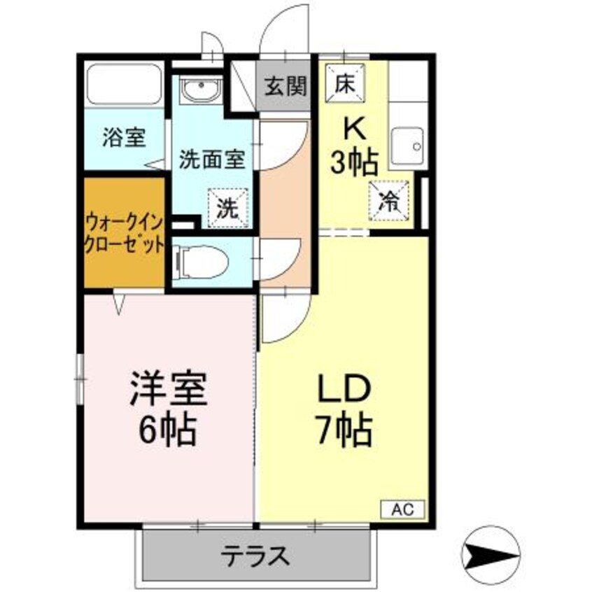間取図 パンシオーネ