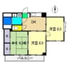 メゾンMIYAJI 3DKの間取り