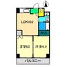 ルミエールSaｗa 2LDKの間取り
