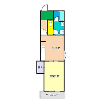 間取図 ルミネハイツ