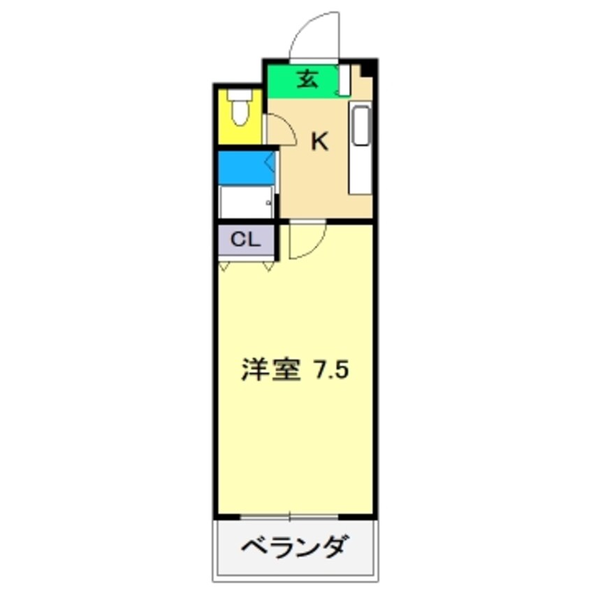 間取図 セブンシーズ永国寺