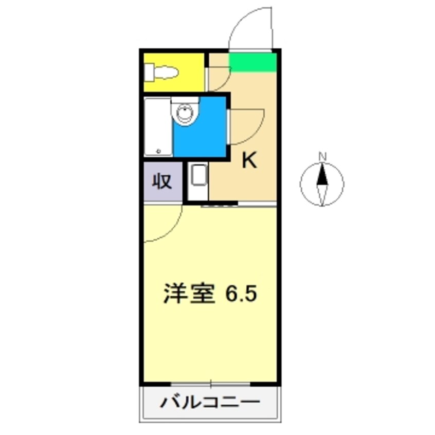 間取図 朝倉ルートハイツ