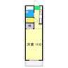 高知市電ごめん線・伊野線/新木駅 徒歩13分 1階 築36年 1Rの間取り