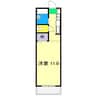 高知市電ごめん線・伊野線/東新木駅 徒歩13分 1階 築36年 1Rの間取り