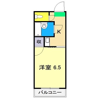 間取図 朝倉ルートハイツ