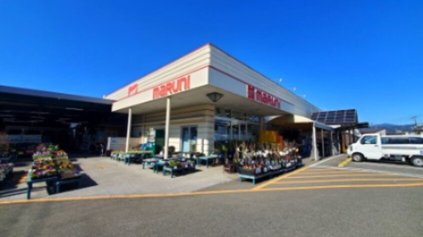 ホームセンターマルニ朝倉店(電気量販店/ホームセンター)まで1118m メゾンルノアール