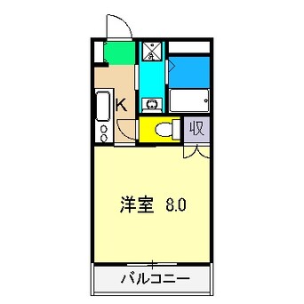 間取図 KIRORO一ツ橋