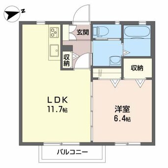 間取図 シャーメゾン・ルーチェ