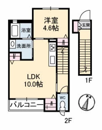 間取図 シャーメゾン プリマヴェーラ