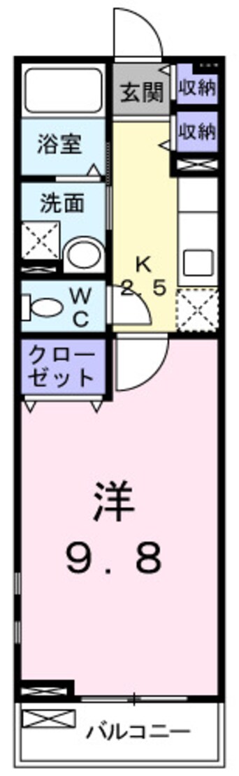 間取図 ミール西町