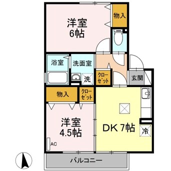 間取図 シェル･ド･エトワール