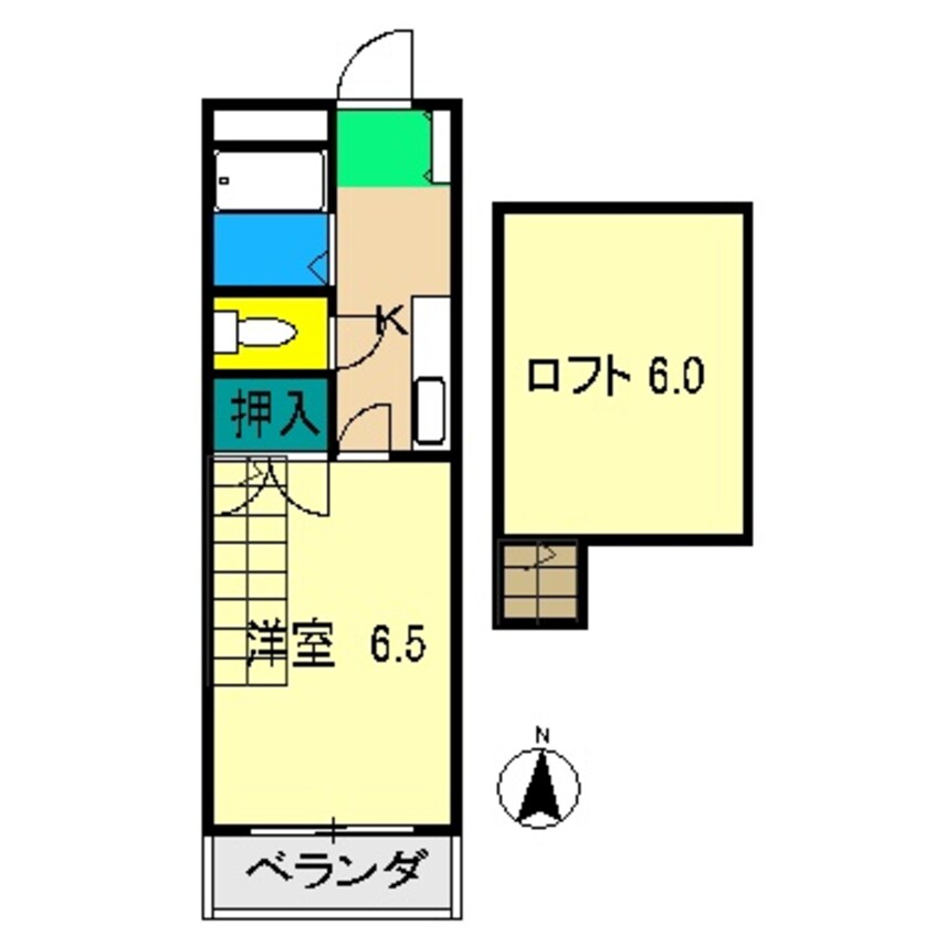 間取図 ピュア高須 Ⅱ