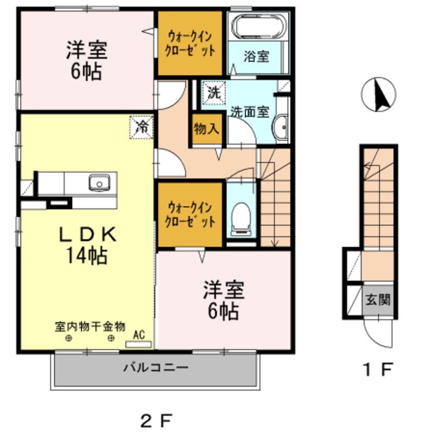 間取図 エトワール Ⅰ棟