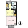 リバーサイド３３ 1DKの間取り