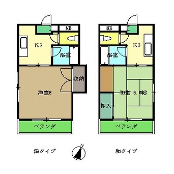 間取図 ハイツ森本