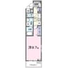 クルール 1Kの間取り
