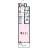 クルール 1Kの間取り