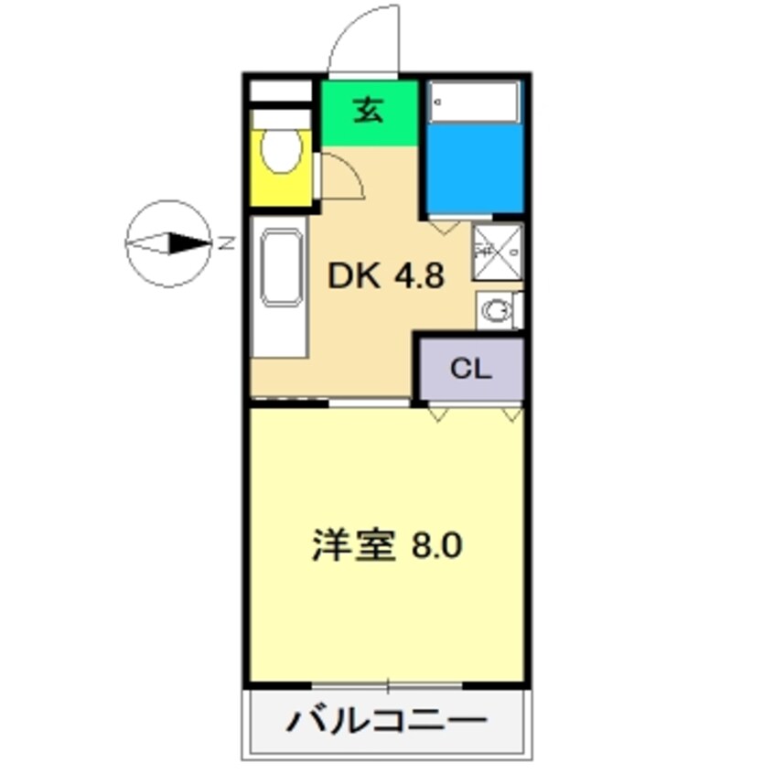 間取図 ソワール西秦 Ⅰ,Ⅱ