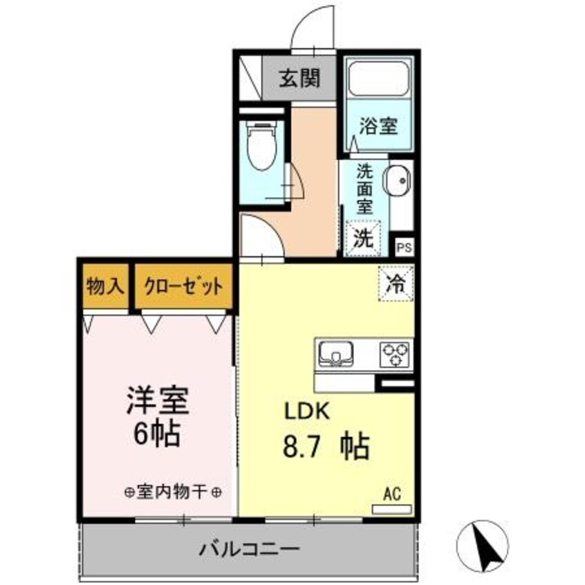 間取図 ウィルハイツ福井