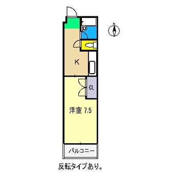 間取図 ハイツリバーサイド