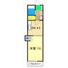 高知市電ごめん線・伊野線/東新木駅 徒歩11分 1階 築27年 1DKの間取り