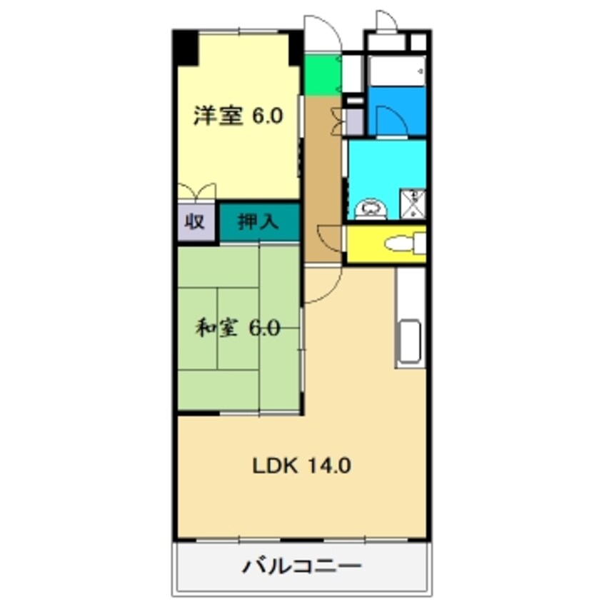 間取図 モイドープ和田