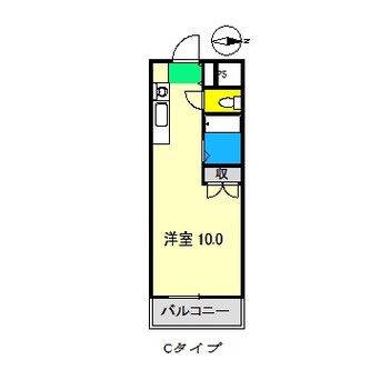 間取図 ヴィラージュ葛島