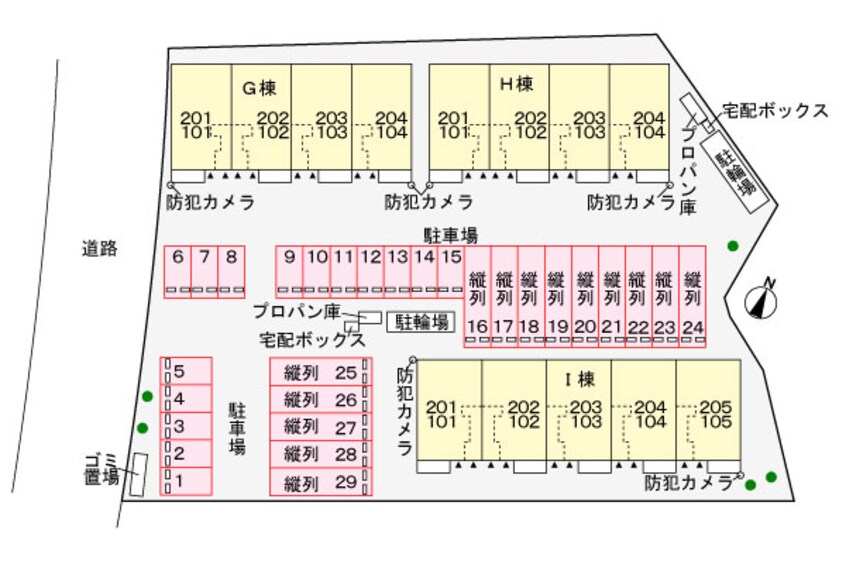 駐車場 メゾンブローテ　Ｉ