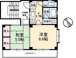 間取り図 プアローズ