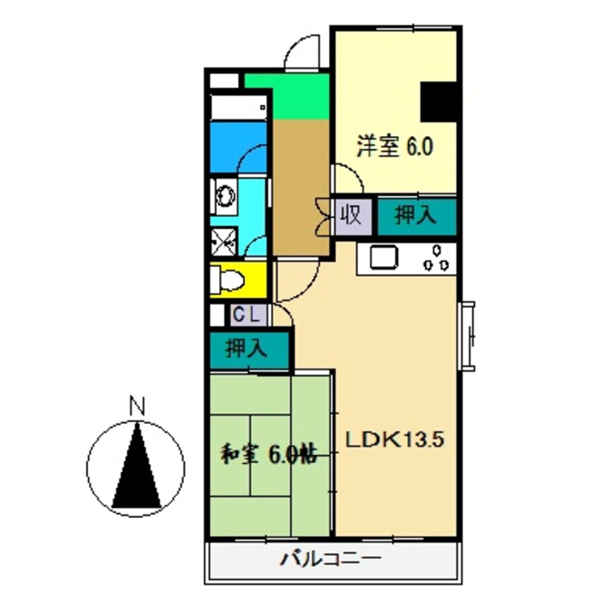 間取図 Ricorso JOYAMA