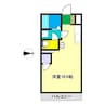M’s Bee 1Rの間取り