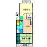 高知市電駅前線・桟橋線/桟橋通三丁目駅 徒歩5分 2階 築35年 2DKの間取り