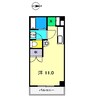 M’s Bee 1Rの間取り