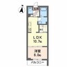 シャーメゾン パン 1LDKの間取り