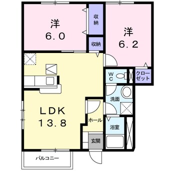 間取図 グラン・シェル　Ⅱ