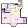 サンハイツ　Ⅰ 2DKの間取り