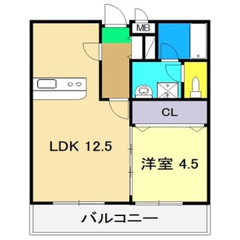 間取図 グランパレスパゴダ