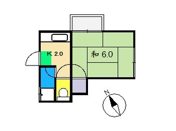 間取図 ヴィラ･アンソレイエ塩屋崎