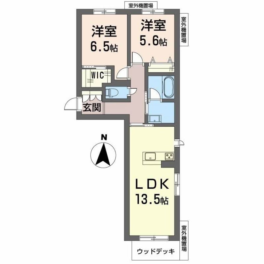 間取図 シャーメゾン グラースⅡ
