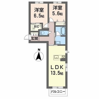 間取図 シャーメゾン グラースⅡ