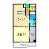 楽住庵 1LDKの間取り
