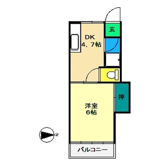 間取図 日月マンション