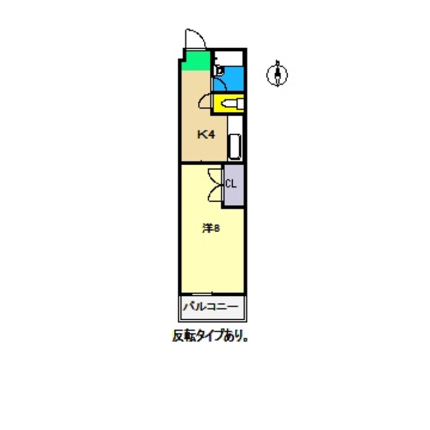 間取図 ハイツリバーサイド