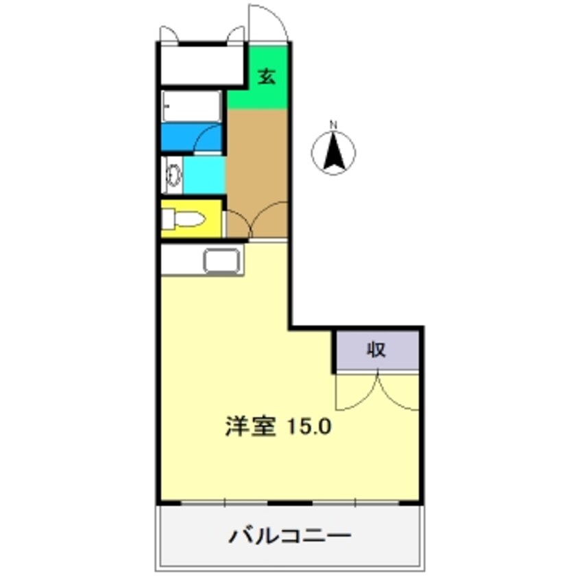 間取図 パステルシティ